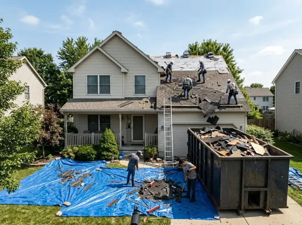 roof-replacement-debris-remova-004 — frequently asked questions, Cheapest Dumpster Rentals in Valley, AL